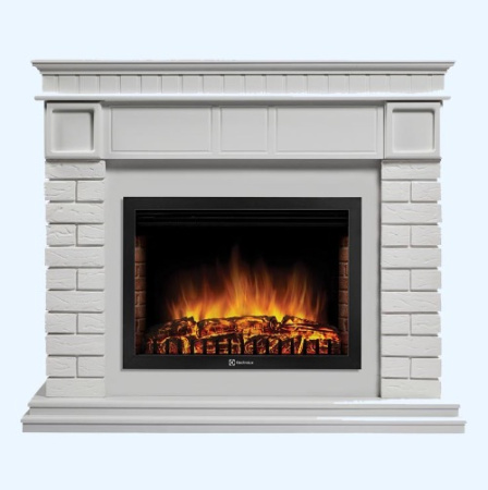 Bricks 25 камень белый, белая эмаль (1277346) Firelight Портал